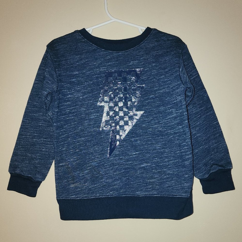 Garanimals Toddler Boy Lightning Bolt Fleece Sweatshirt 3T